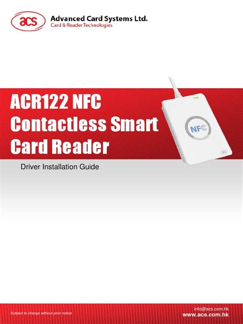 acr122u canada|acr122u driver windows 11.